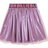 Billieblush Metallic Effect Mesh Skirt