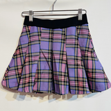 FBZ Pleated Plaid Skirt