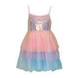 Lola & The Boys Paillette Ombre Tutu Dress