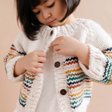 The Blueberry Hill Rainbow Stripe Cardigan