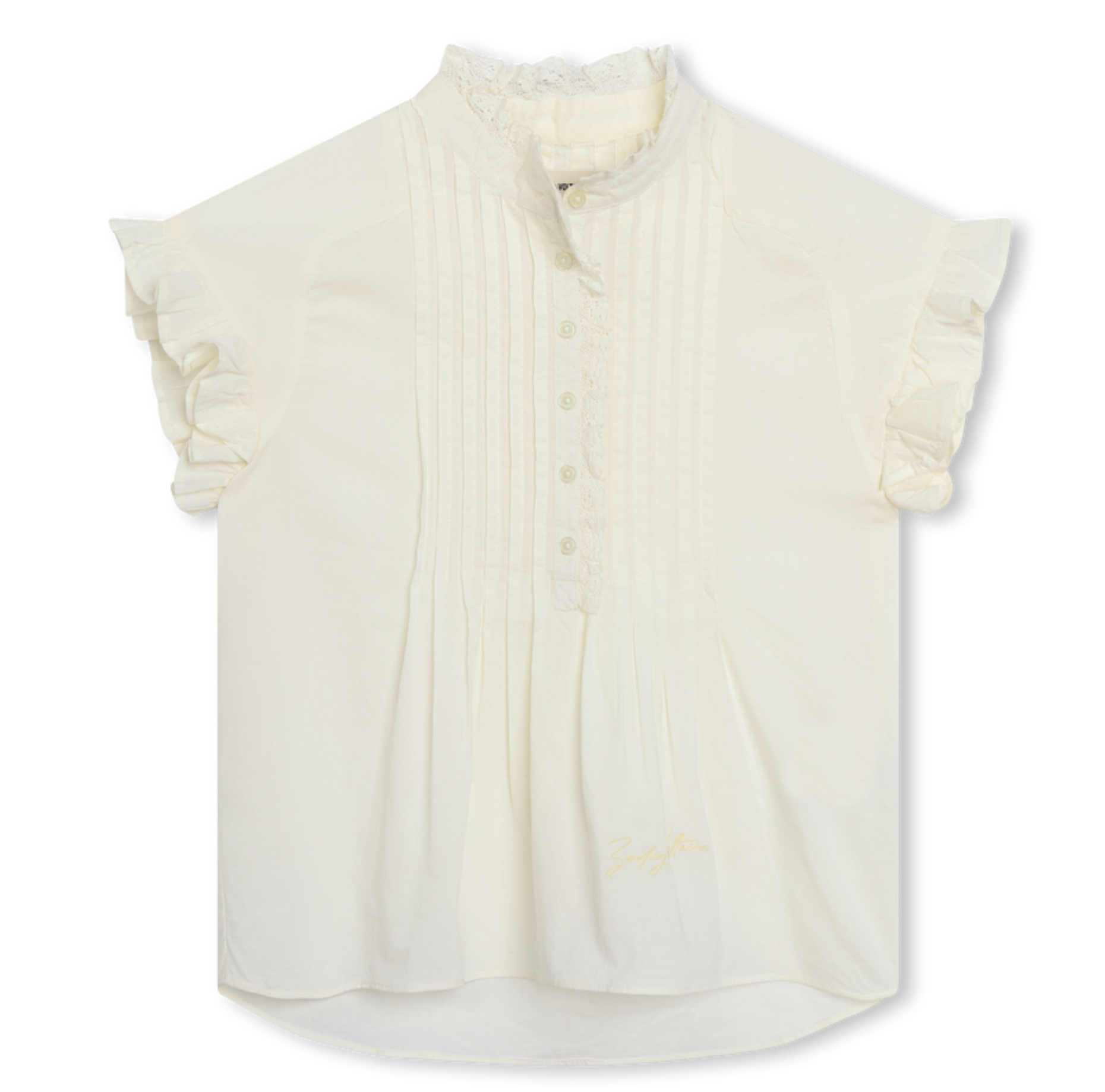 Zadig & Voltaire Ruffle Detail Blouse Skipper & Scout 