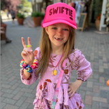 Arnie  Kids Trucker- Swiftie- hot pink