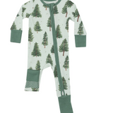 Angel Dear Forest Trees - 2 Way Zipper Romper