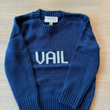 Ellsworth & Ivey Kids Vail Crewneck - Navy/Ivory