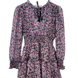 FBZ Liberty Chiffon Floral Dress