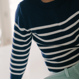 Minnow Stripe Knit Sweater