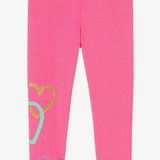 Billieblush Heart Graphic Leggings - Pink