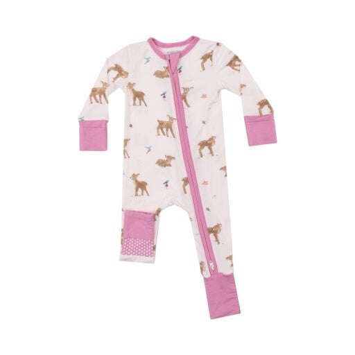 Angel Dear Soft Deer - 2 Way Zipper Romper Skipper & Scout 