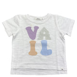 Oh Baby! Vail SS Tee - Cream/Lavender