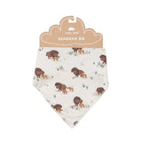 Angel Dear Bison Families - Bandana Bib