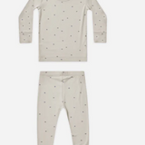 Quincy Mae BAMBOO LS  PAJAMA SET || STARS