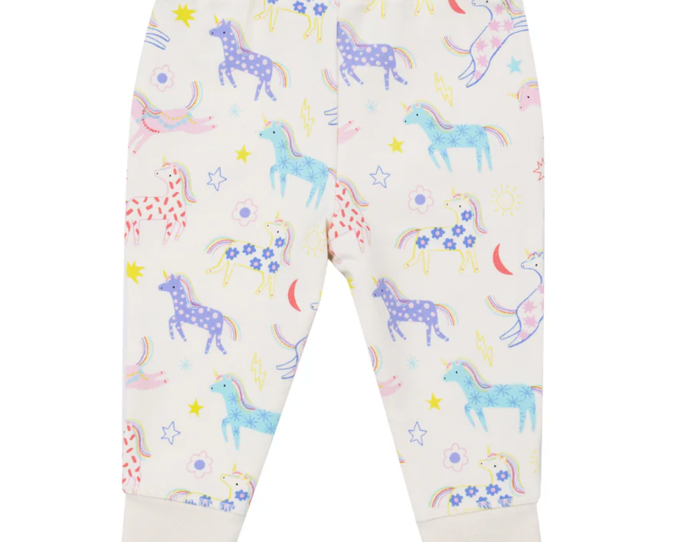 Angel Dear French Terry Fun Unicorns - Hoodie and Jogger