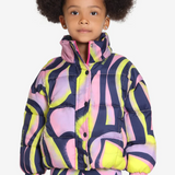 Billieblush Allover Hearts Puffer Jacket