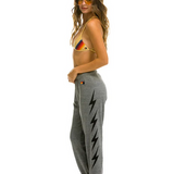 Aviator Nation Bolt 4 Sweatpant - Heather Grey