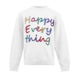 Lola & the Boys Happy Everything Tinsel Sweater