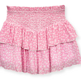 KatieJNYC Brooke Skirt - Pink Ditsy Floral