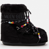 Moon Boot Icon Faux Fur Beads - Low