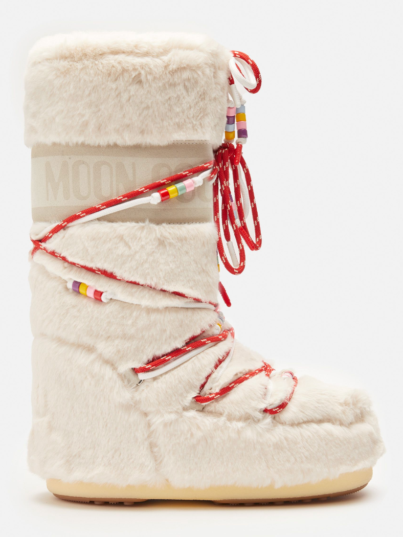 Moon Boot Icon Faux Fur Beads - Tall Skipper & Scout 