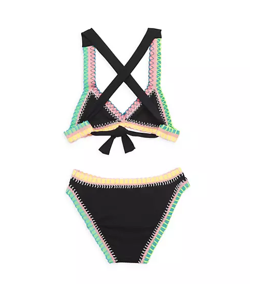 PQ Swim Rainbow Stitch Bikini Skipper & Scout 