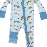 Angel Dear Fishing - 2 Way Zipper Romper