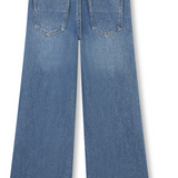 Billieblush Wide Leg Denim Trousers