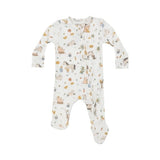 Angel Dear Farm Babies - 2 Way Zipper Footie