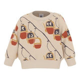 Petit Bateau Lajaune Cable Car Sweatshirt