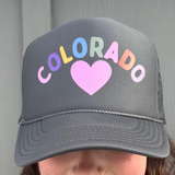 Arnie & Ollie Adult Trucker- Colorado- Charcoal