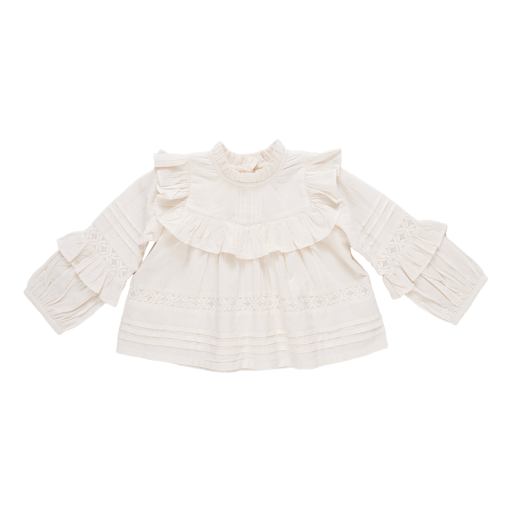 Pink Chicken Lace Mira Top Skipper & Scout 