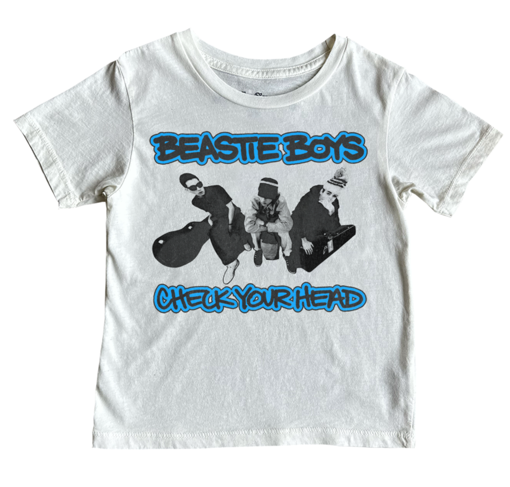 Rowdy Sprout Beastie Boys Check Your Head SS Tee - Vintage White