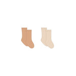 Quincy Mae SOCKS SET - MELON-SHELL