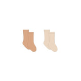 Quincy Mae SOCKS SET - MELON-SHELL
