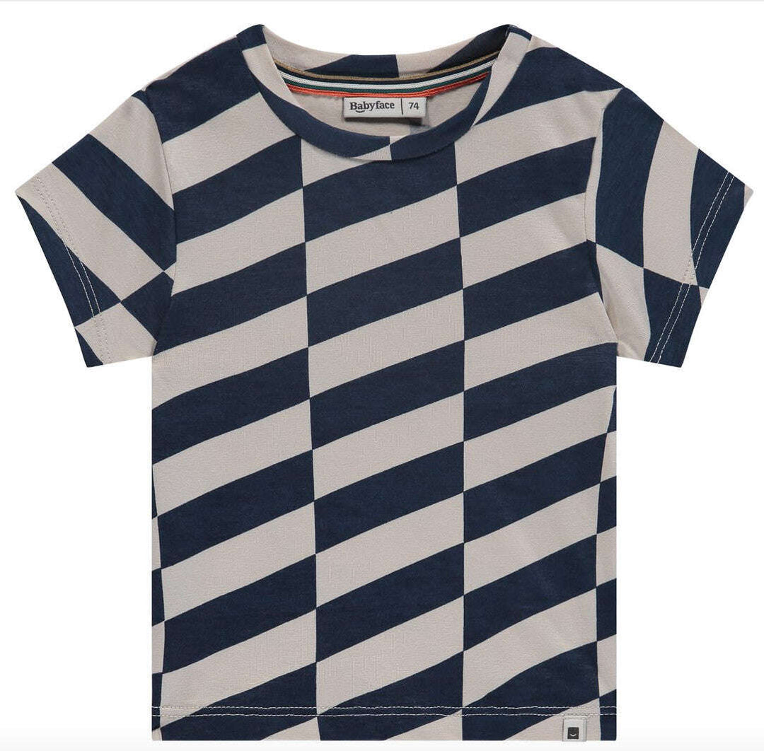 BabyFace Baby Boys Stripe Design SS Tee Skipper & Scout 