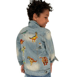 Lola & The Boys Dino Lovers Denim Jacket