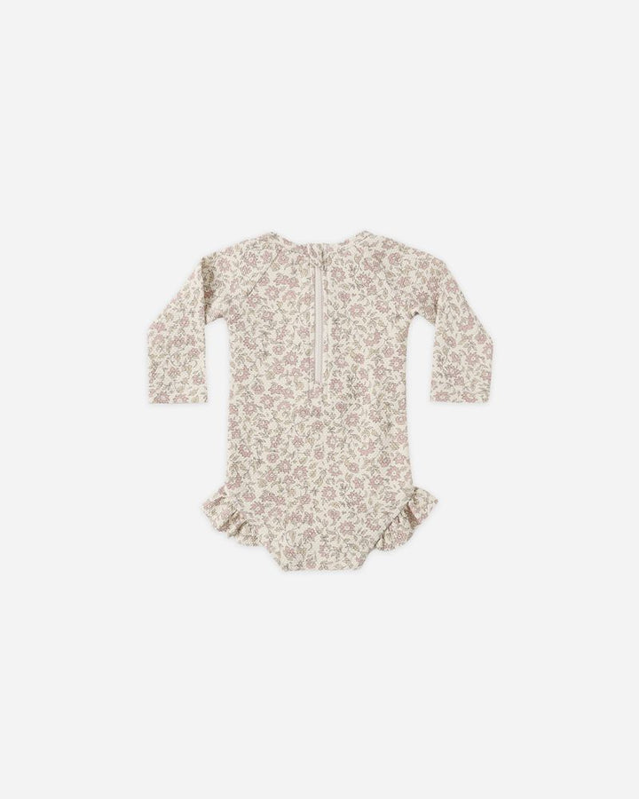 Quincy Mae Olivia Rashguard One Piece - Dahlia
