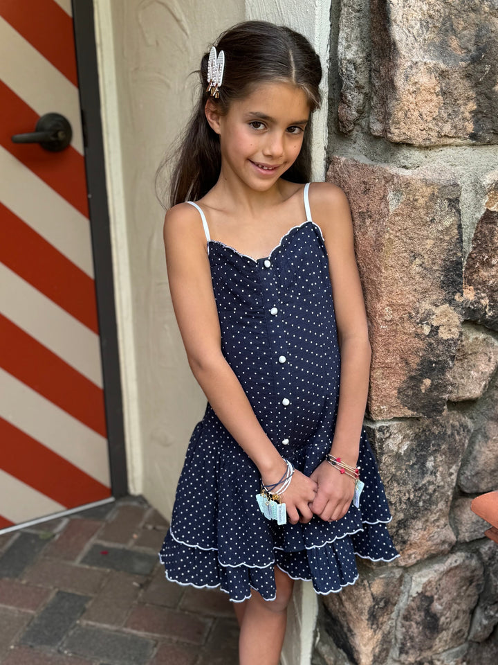 KatieJNYC Soren Micro Dot Dress