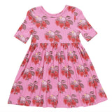 Pink Chicken Bamboo Steph Dress - Wild Strawberries