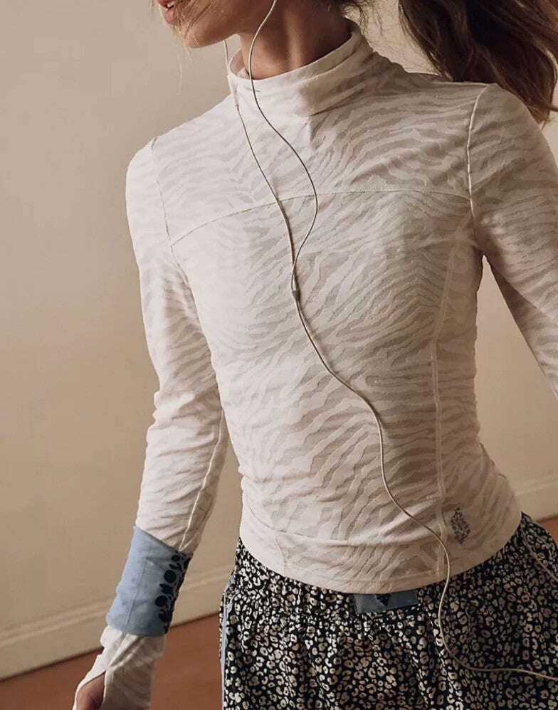 FP Movement Acclimate Jacquard Turtleneck Skipper & Scout 