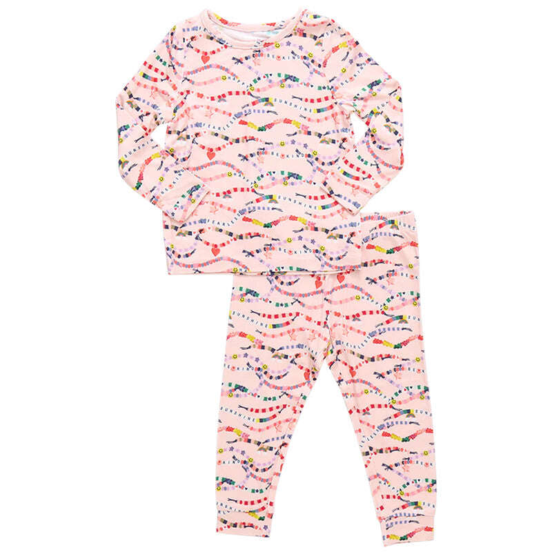 Pink Chicken Friendship Bracelet Era PJ Set Skipper & Scout 