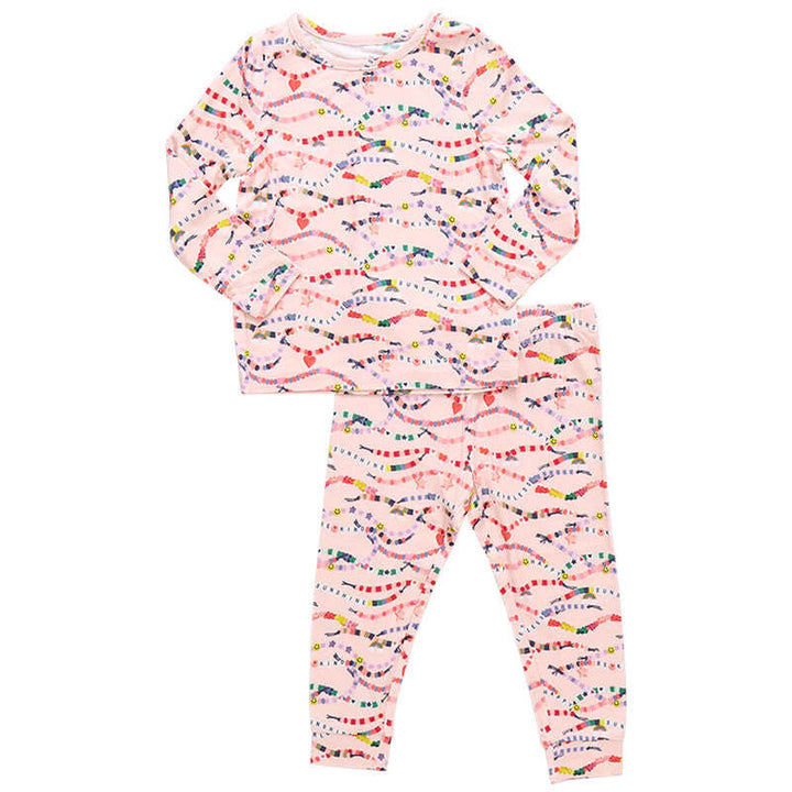Pink Chicken Friendship Bracelet Era PJ Set Skipper & Scout 