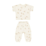 Quincy Mae JERSEY TEE + PANT SET || PUPPIES