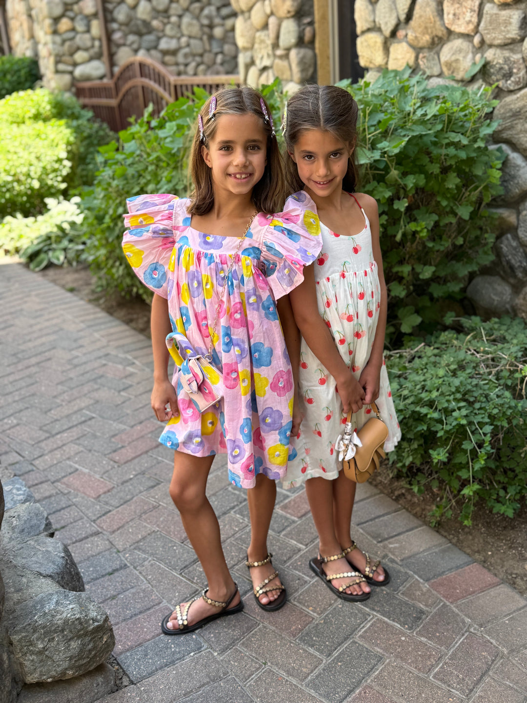 Little Paisley Mazzy Cherries Dress