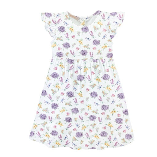 Baby Club Chic Butterfly Garden Dress Printed - 6Y