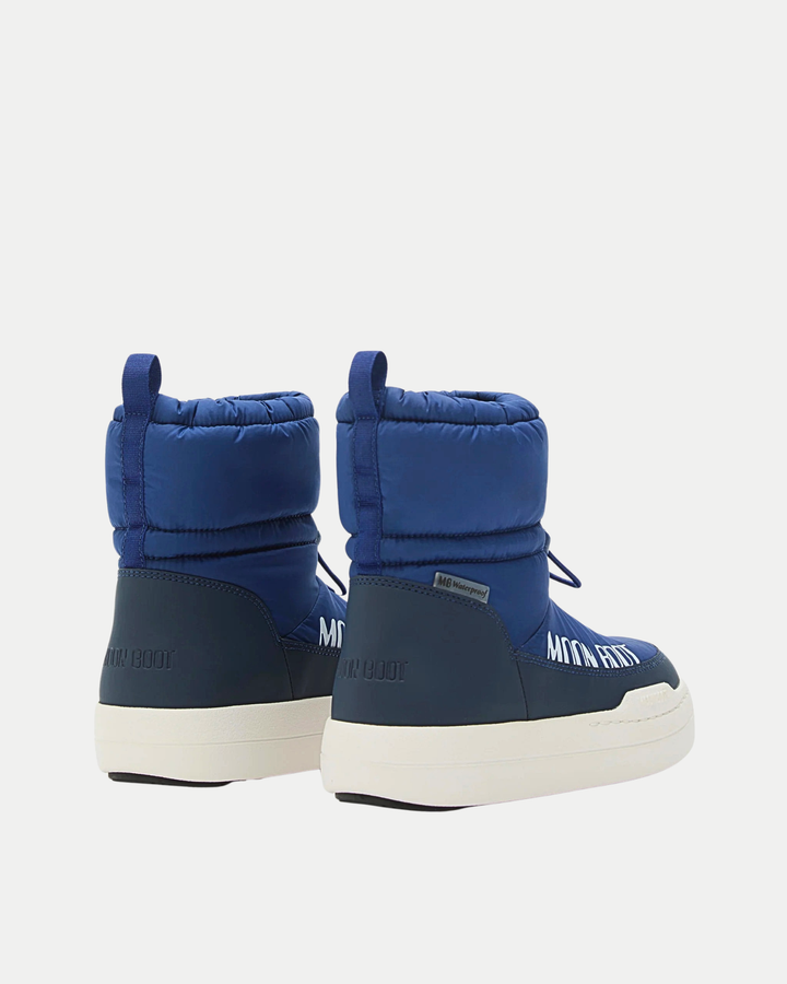 Moon Boot Jr Park Tube Mid Boot - Blue Navy