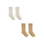 Quincy Mae SOCKS SET - IVORY-HONEY