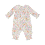 Angel Dear Peonies and Roses - Smocked Romper