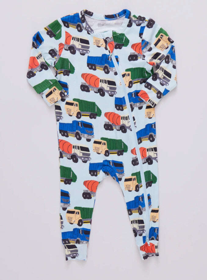 Pink Chicken Bamboo Romper Skipper & Scout 