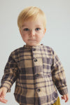 Cozmo Levi Plaid Flannel Baby Shirt