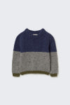 Cozmo Tigris Colorblock Baby Sweater