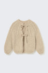 Cozmo Loira Shimmer Knit Cardigan
